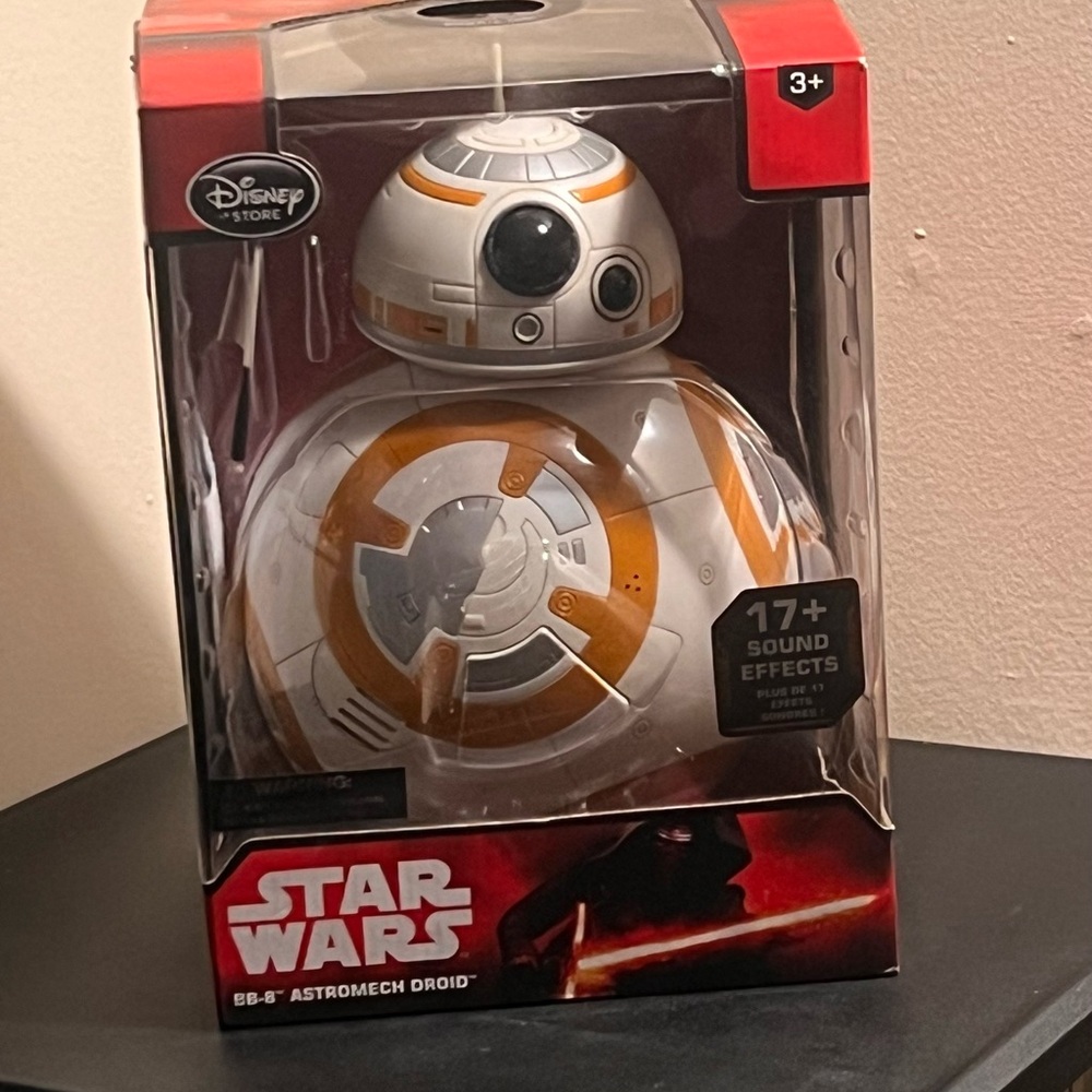 Disney BB-8 Droid Action Figure - White and Orange